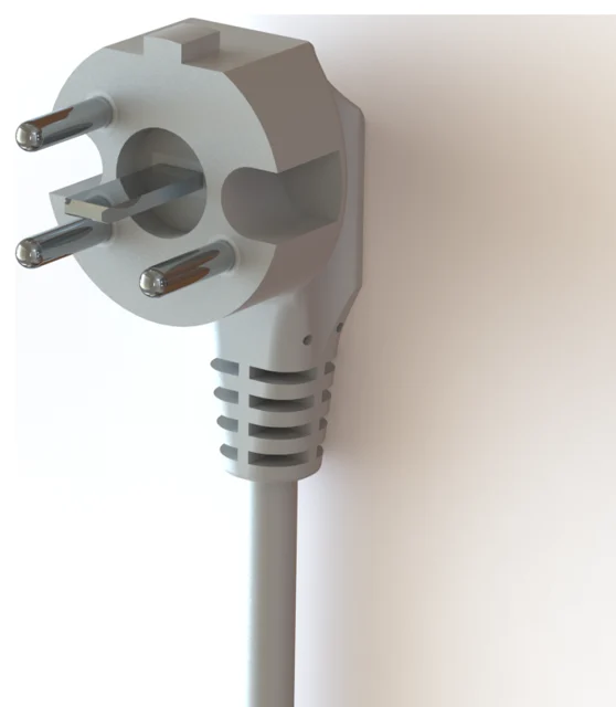 ETM248S moulded plug with cable