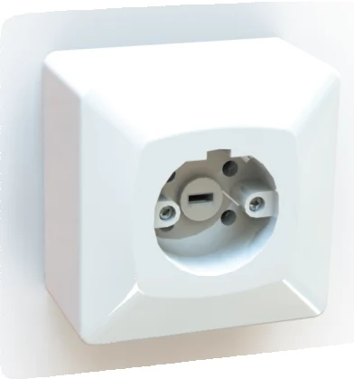 ETM422P surface-mounted Perilex socket