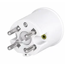 ETM423S rewirable Perilex plug, straight cable entry