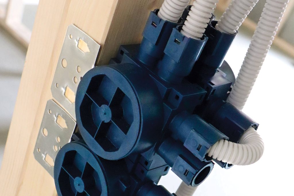 Electrical installation box series prepared for repeatable project selection